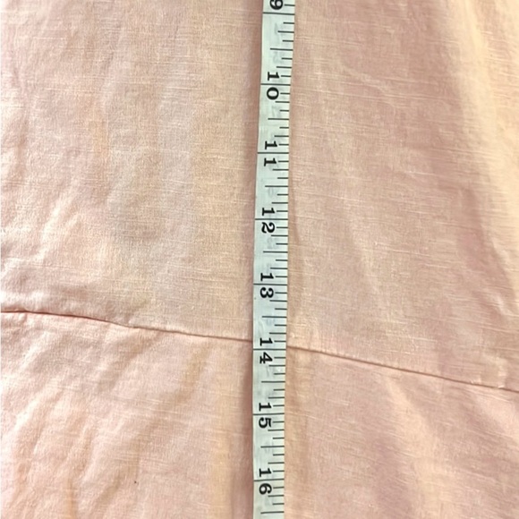 Princess Polly,Womens Oversized Sinclair Romper,Pink-Salmon Linen Blend,Size 4, - Picture 14 of 16
